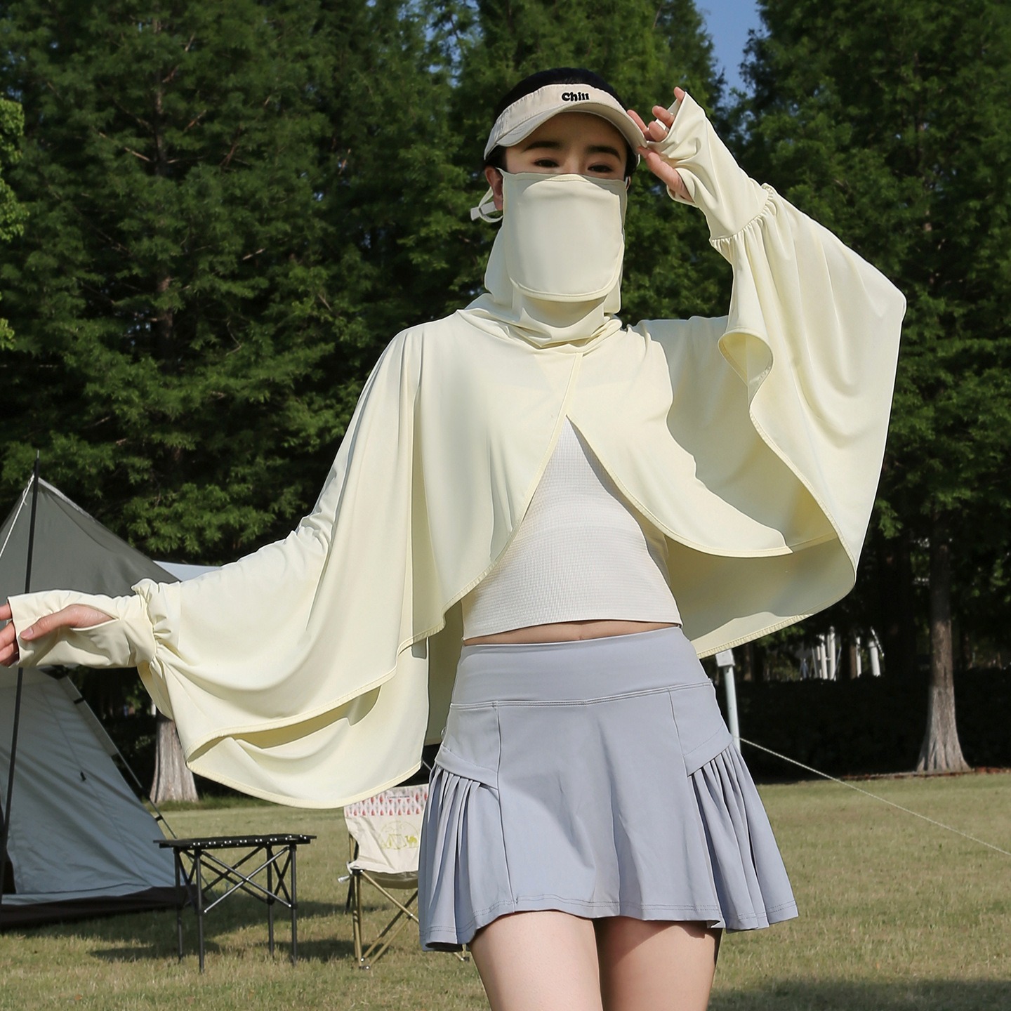 Facial integrated mask Summer  - Summer Clothing Drive のレビューと価格