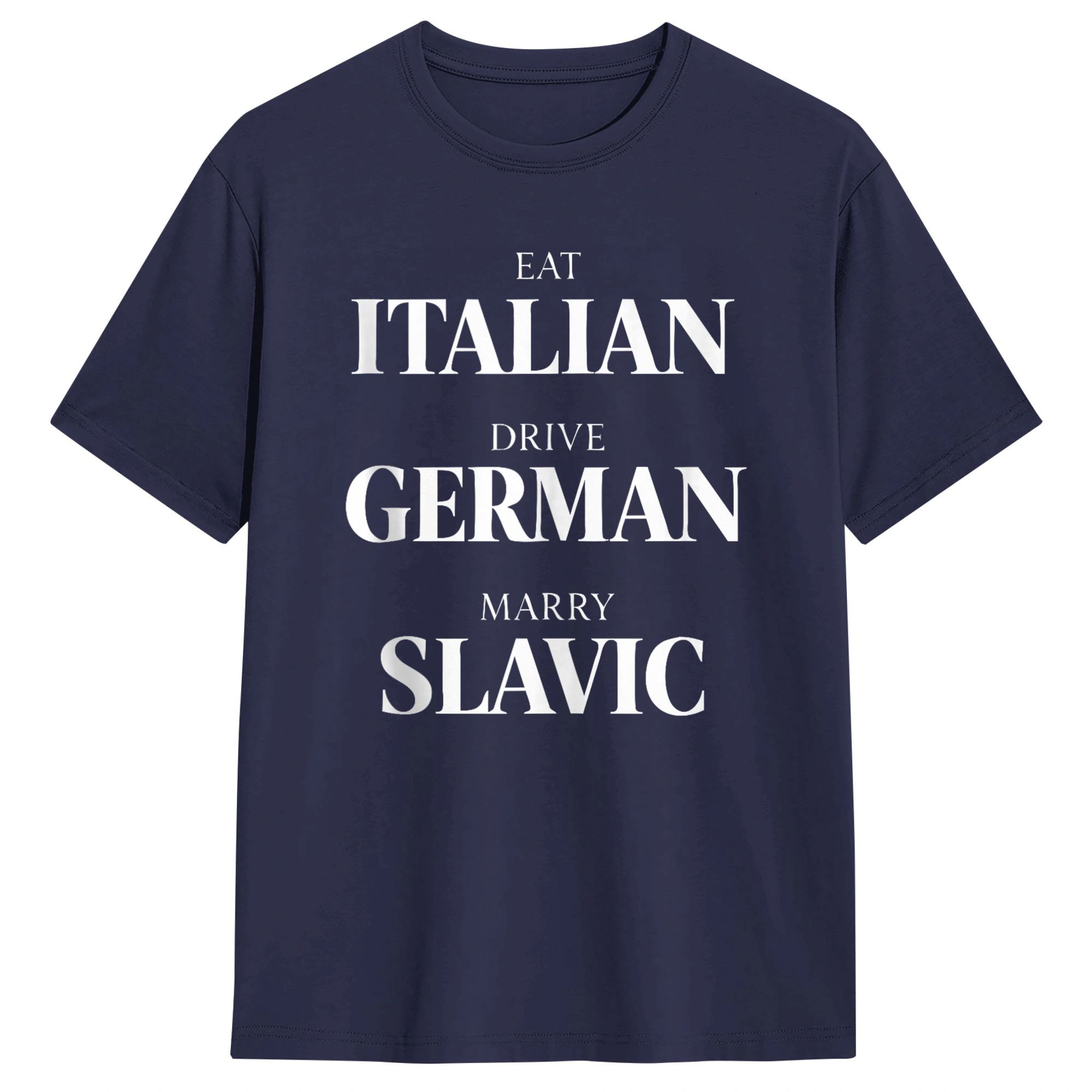 Men Cute Eat Italian Drive Ger - Summer Clothing Drive のレビューと価格