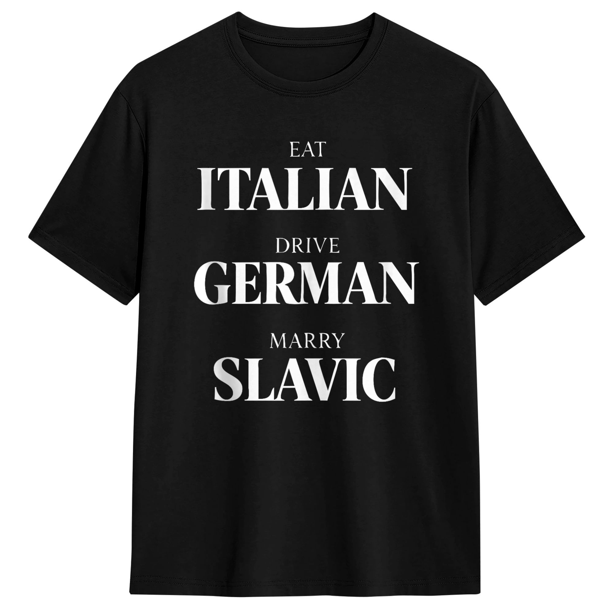 Men Cute Eat Italian Drive Ger - Summer Clothing Drive のレビューと価格