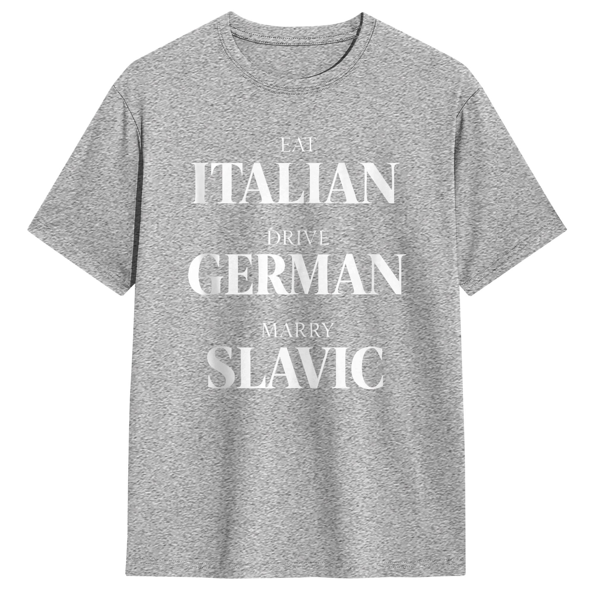 Men Cute Eat Italian Drive Ger - Summer Clothing Drive のレビューと価格