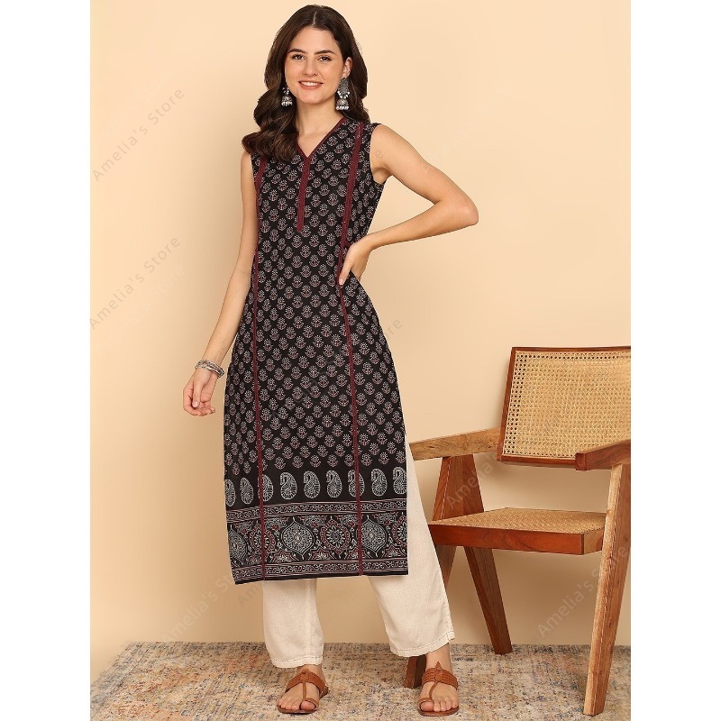 Indian Ethnic Style Women's Bl - Summer Clothing India のレビューと価格