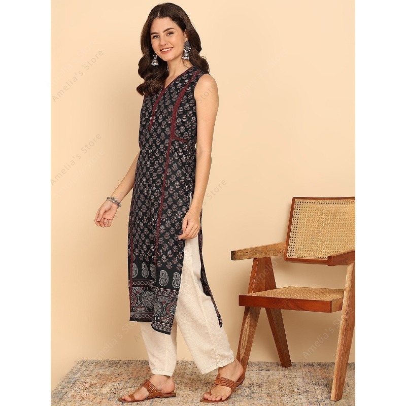 Indian Ethnic Style Women's Bl - Summer Clothing India のレビューと価格