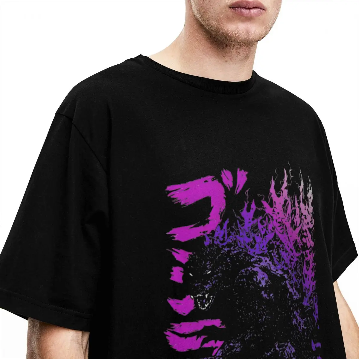 Men Millenium Godzillas T-Shir - Vintage Summer Clothing Men のレビューと価格