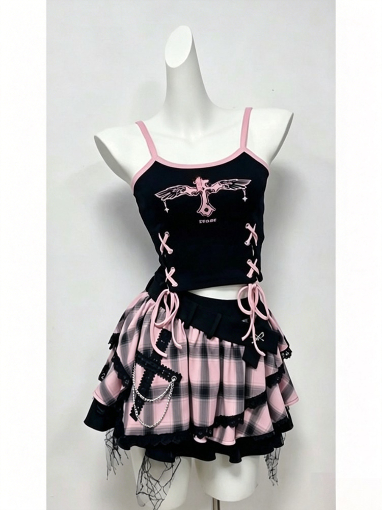 Summer Japanese Style 2 Piece  - Summer Clothing Set For Girls のレビューと価格