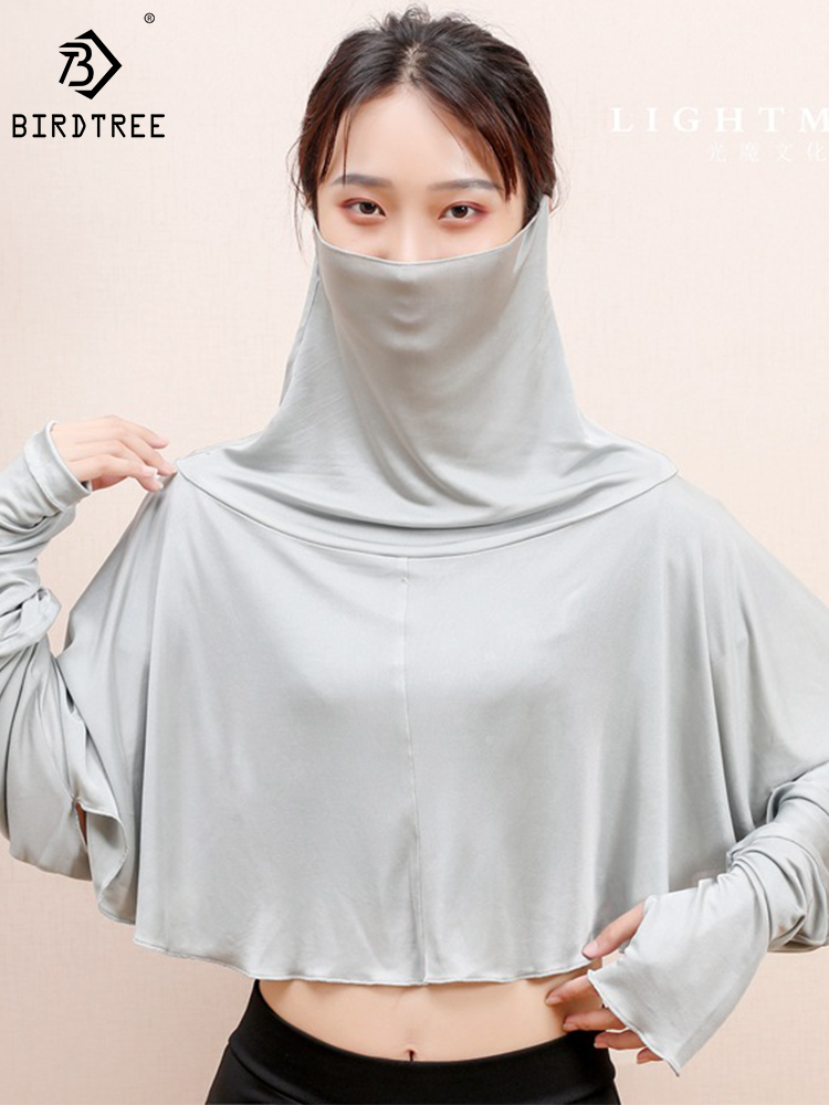 Birdtree 30% Silk Knit Sunscre - Summer Clothing Drive のレビューと価格