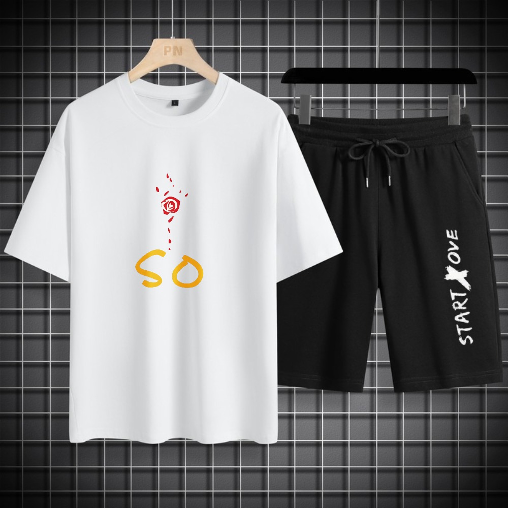 1pcs Men's t-shirt Sets 2026 S - Summer Clothing Drip のレビューと価格