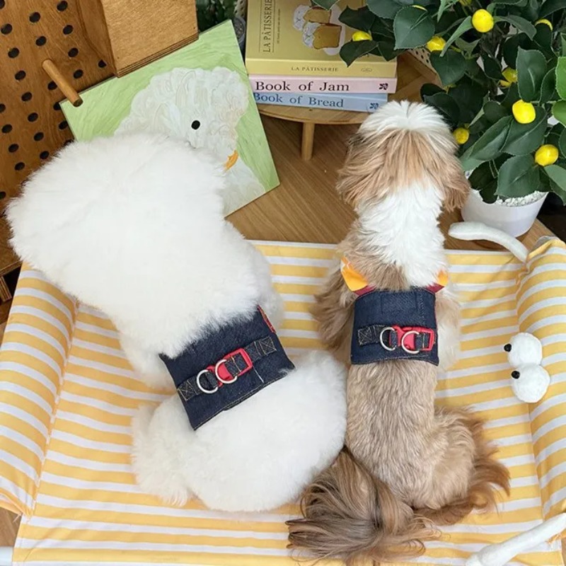 Pet Denim Puppy Clothes Tracti - Summer Clothing Release のレビューと価格