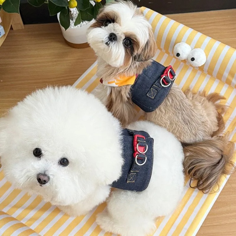 Pet Denim Puppy Clothes Tracti - Summer Clothing Release のレビューと価格