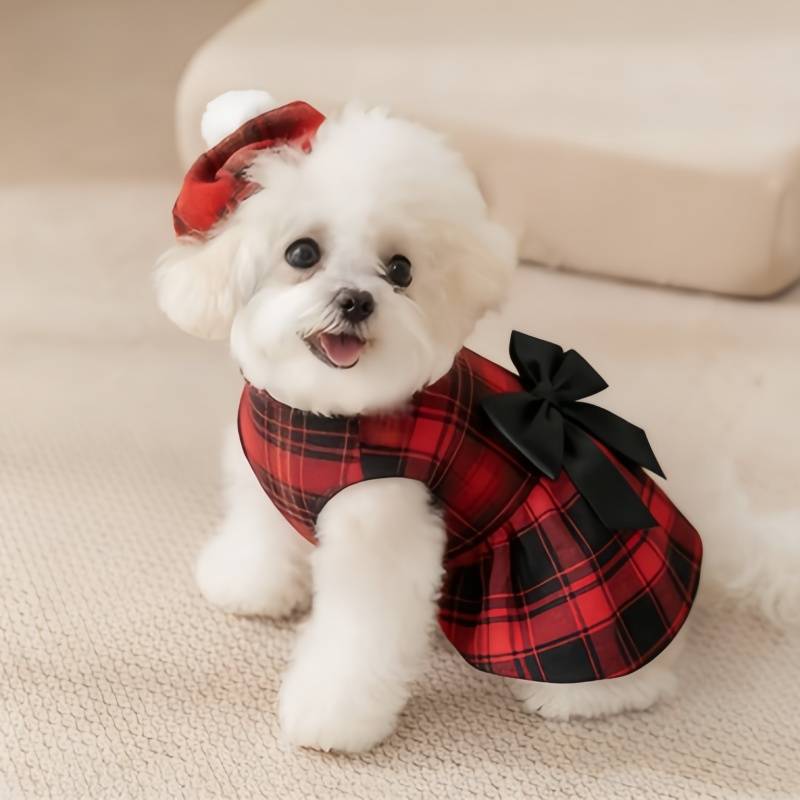 Pet Dog Clothes Plaid Shirt Su - Summer Dog Clothing のレビューと価格