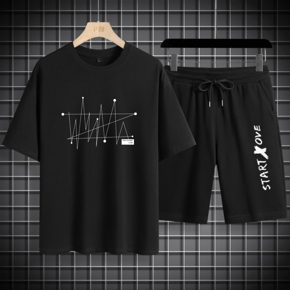1pcs Men's t-shirt Sets 2026 S - Summer Clothing Drip のレビューと価格