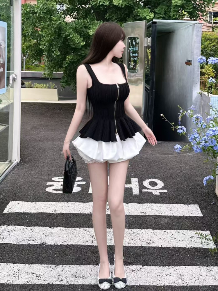 Summer Gothic Hot Girl Slim Sl - Summer Clothing Set For Girls のレビューと価格