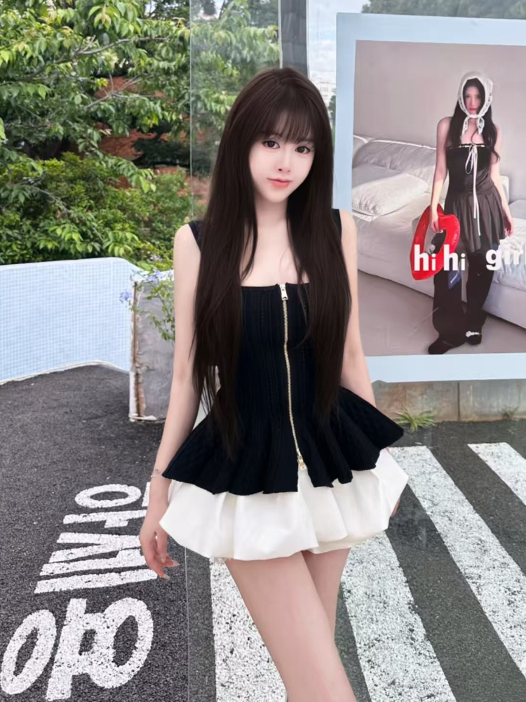 Summer Gothic Hot Girl Slim Sl - Summer Clothing Set For Girls のレビューと価格