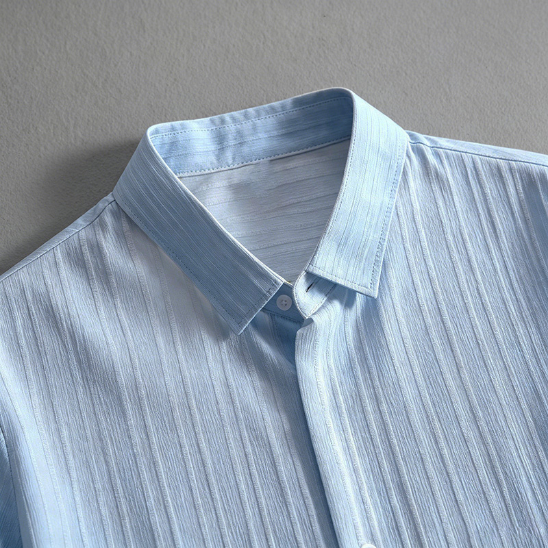 2026 New Men Vertical Wrinkle  - Summer Clothing Sets のレビューと価格