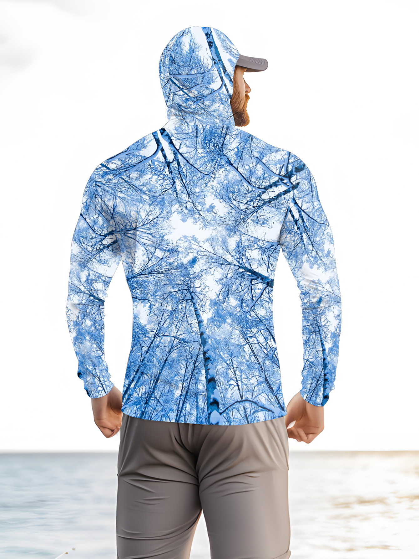 Fishing hooded sweatshirt men' - Summer Clothing Trends のレビューと価格