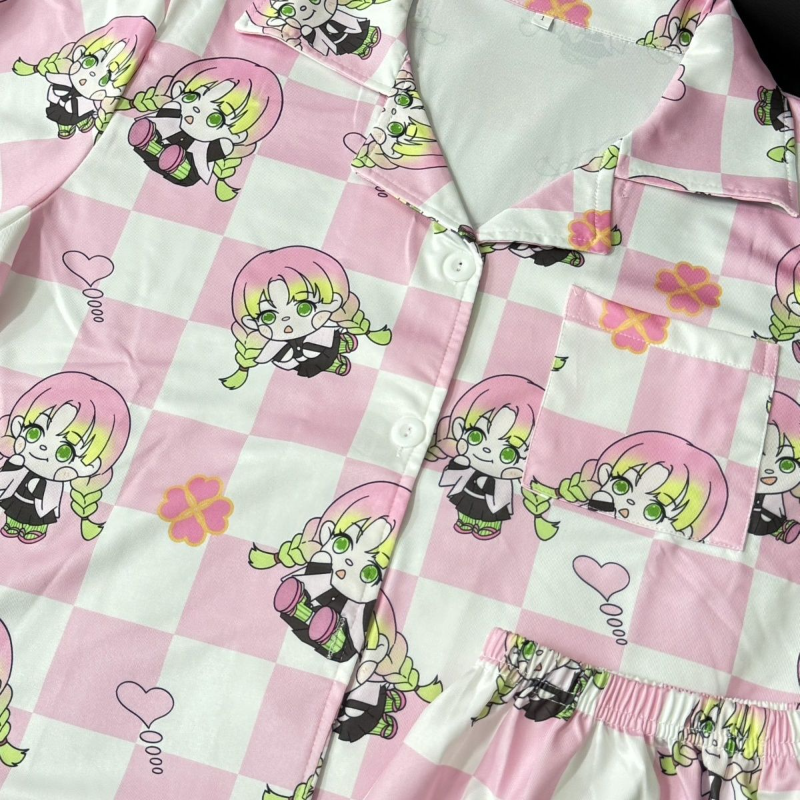 Demon Slayer Sleepwear Cardiga - Summer Clothing Material のレビューと価格