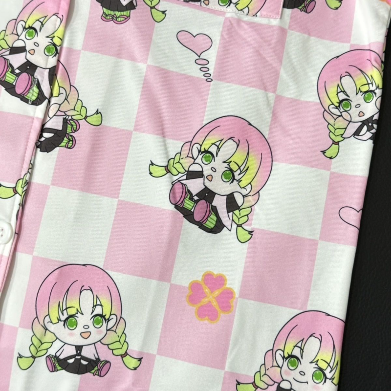 Demon Slayer Sleepwear Cardiga - Summer Clothing Material のレビューと価格