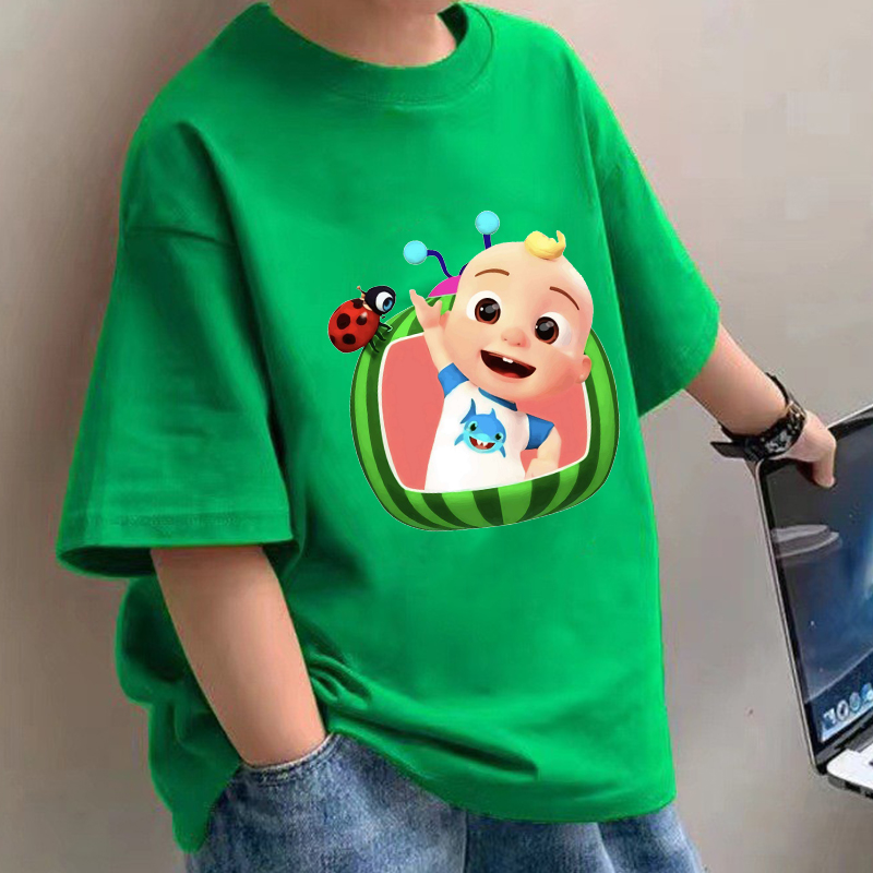 Cocomelons Baby T-Shirts Anime - Summer Clothing Baby Boy のレビューと価格
