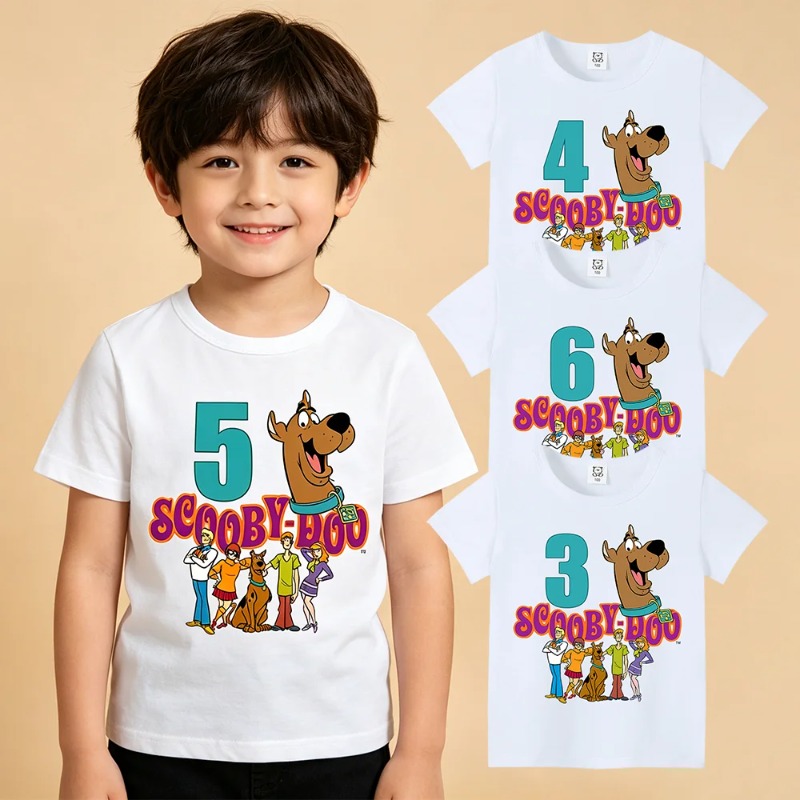 Scooby-Doo Birthday Number Tee - Summer Clothing Baby Boy のレビューと価格