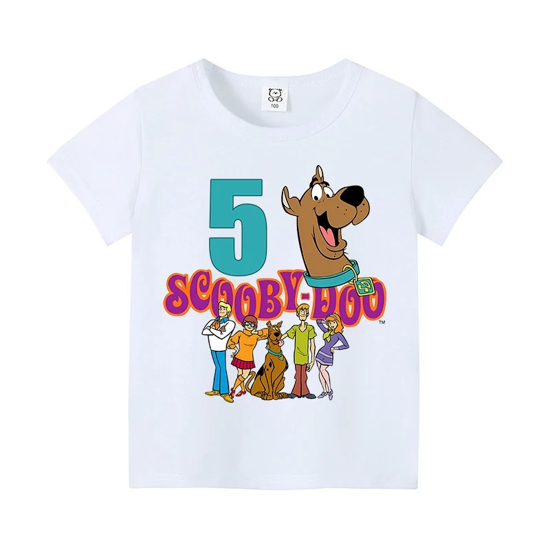 Scooby-Doo Birthday Number Tee - Summer Clothing Baby Boy のレビューと価格