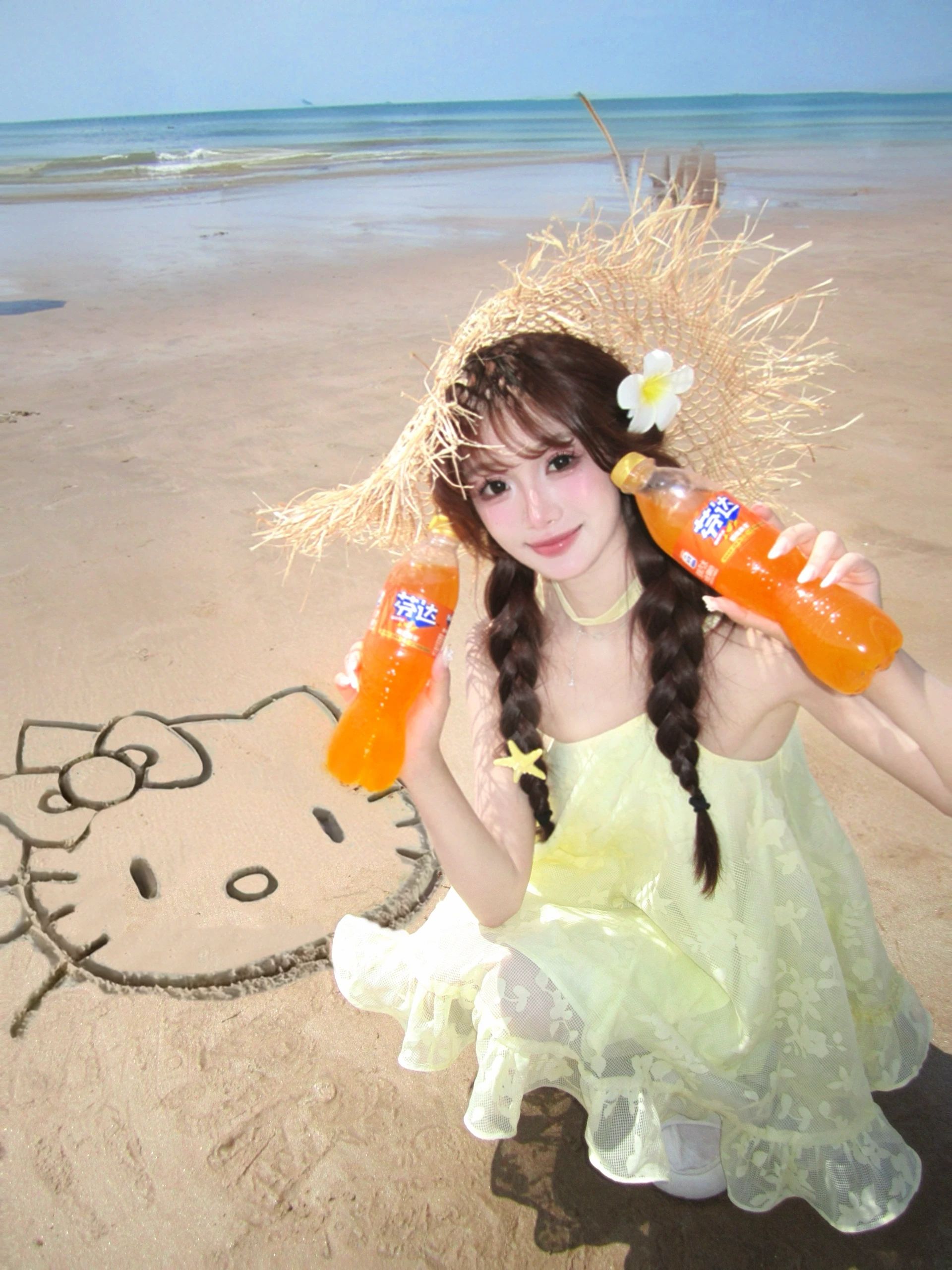 Summer Beach Vacation Yellow S - Soft Summer Yellow Clothing のレビューと価格