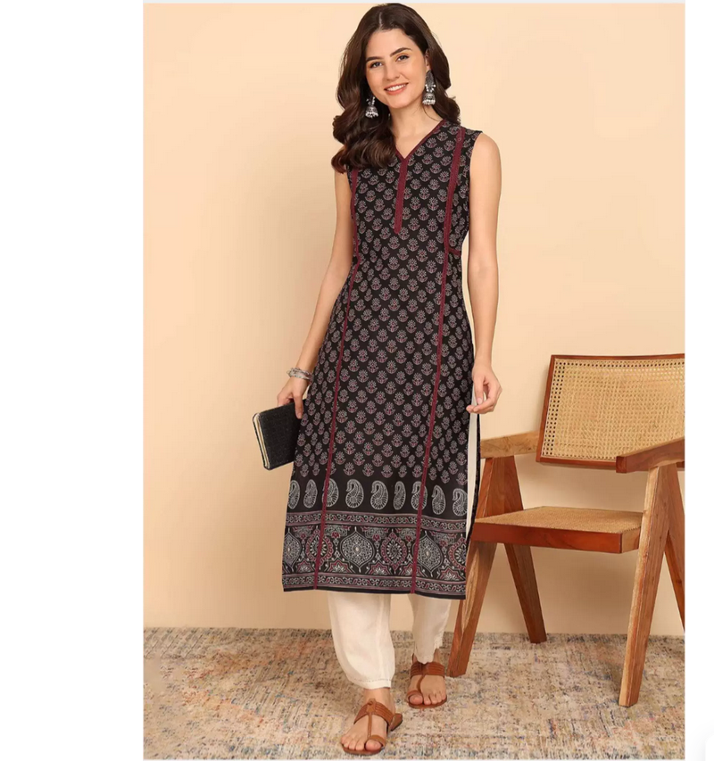 Indian ethnic style printed pu - Summer Clothing India のレビューと価格