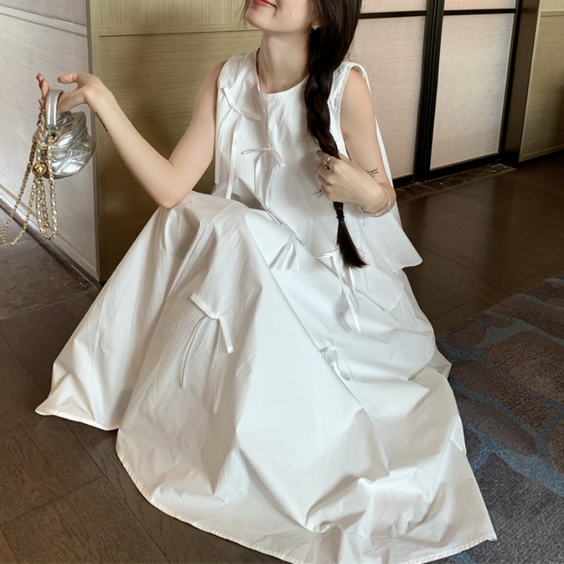 White Dress Sets for Women Bow - Summer Clothing Set For Girls のレビューと価格