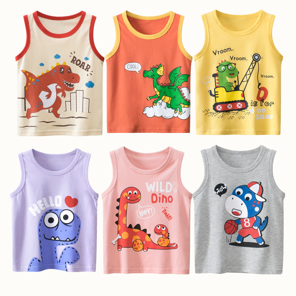 2023 Summe Children Vests for  - Summer Clothing Baby Boy のレビューと価格