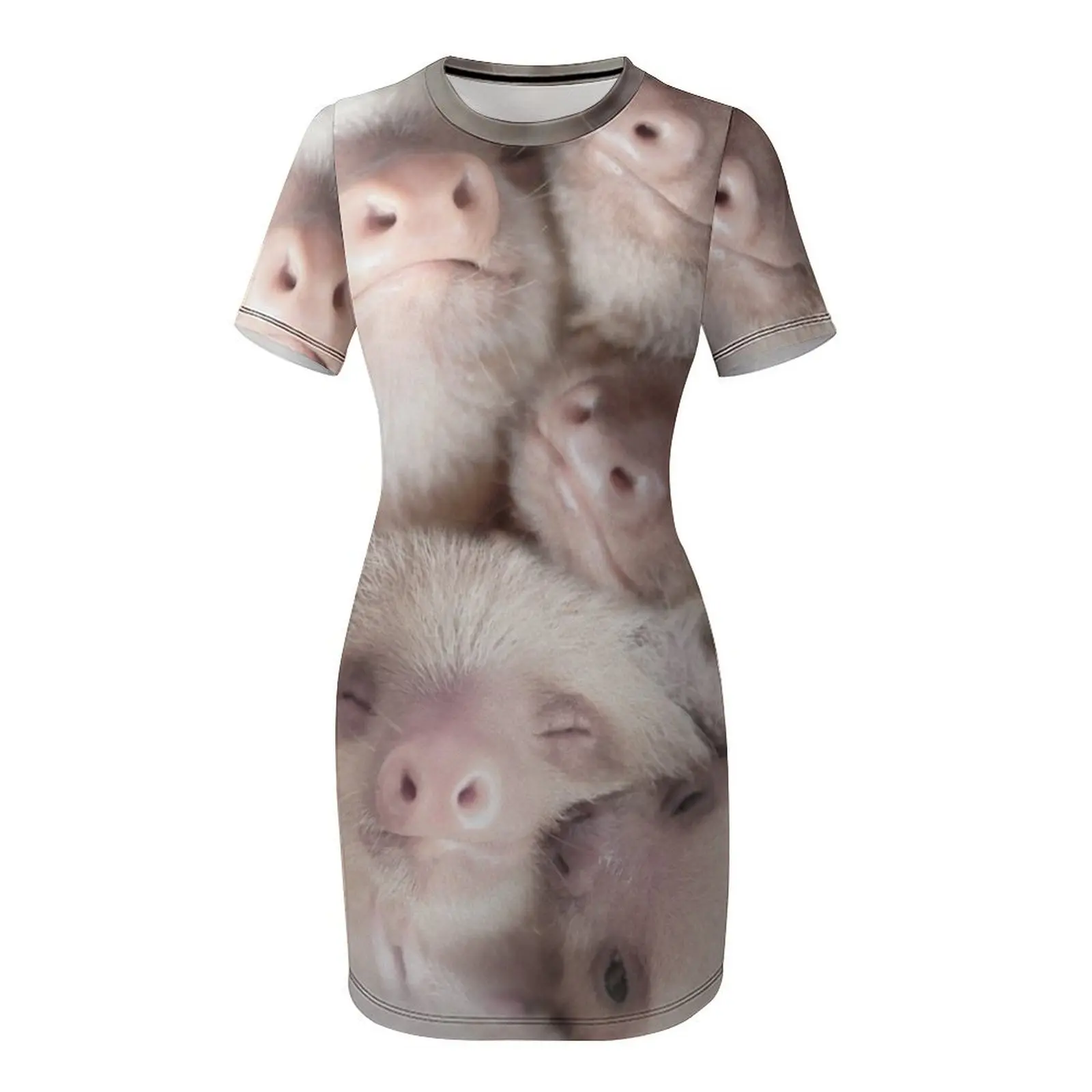 Sloth Short-Sleeved Dress Summ - Summer Clothing Trends 2026 のレビューと価格