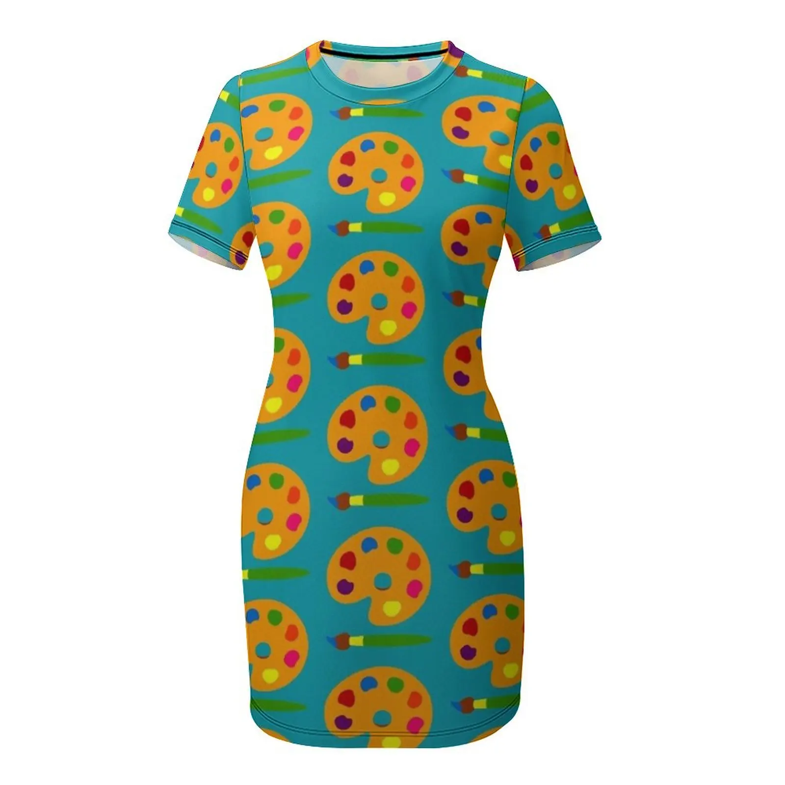 Colorful Paint Palette Short-S - Summer Clothing Color Palette のレビューと価格